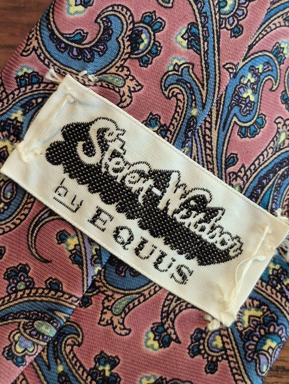 Vintage 70s Steven Windsor Paisley Tie